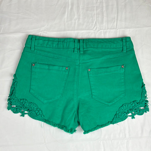 Green shorts